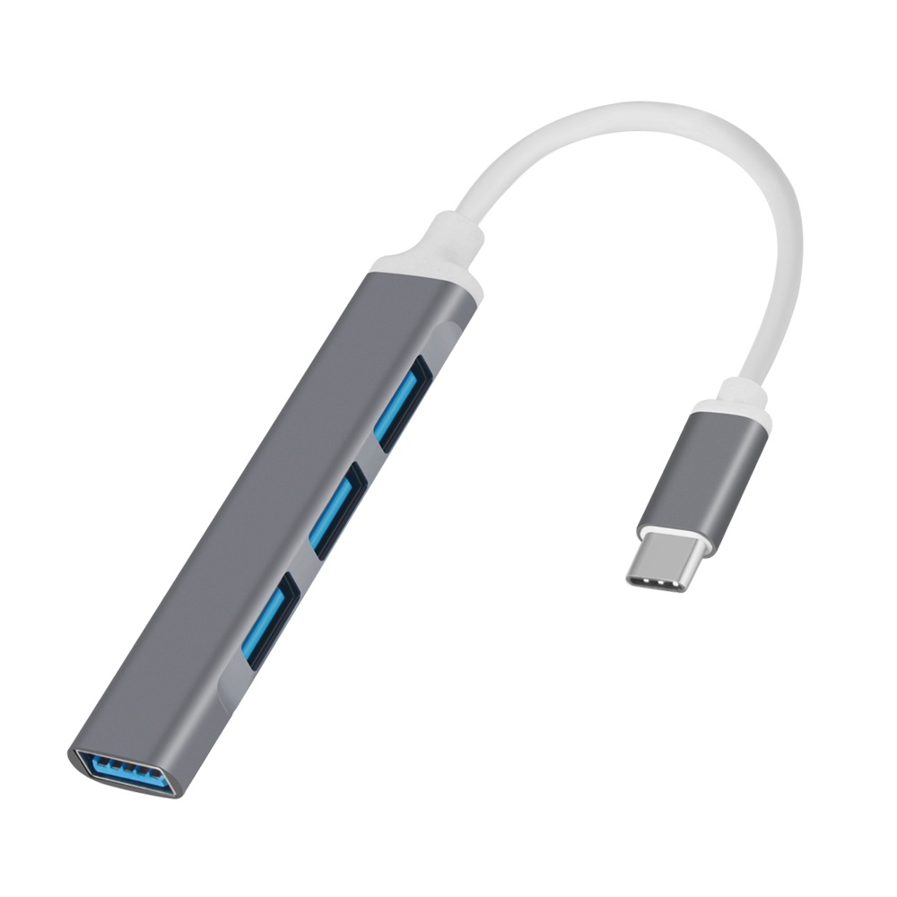 Hub chia cổng USB 4 trong 1 Type C tiện lợi
