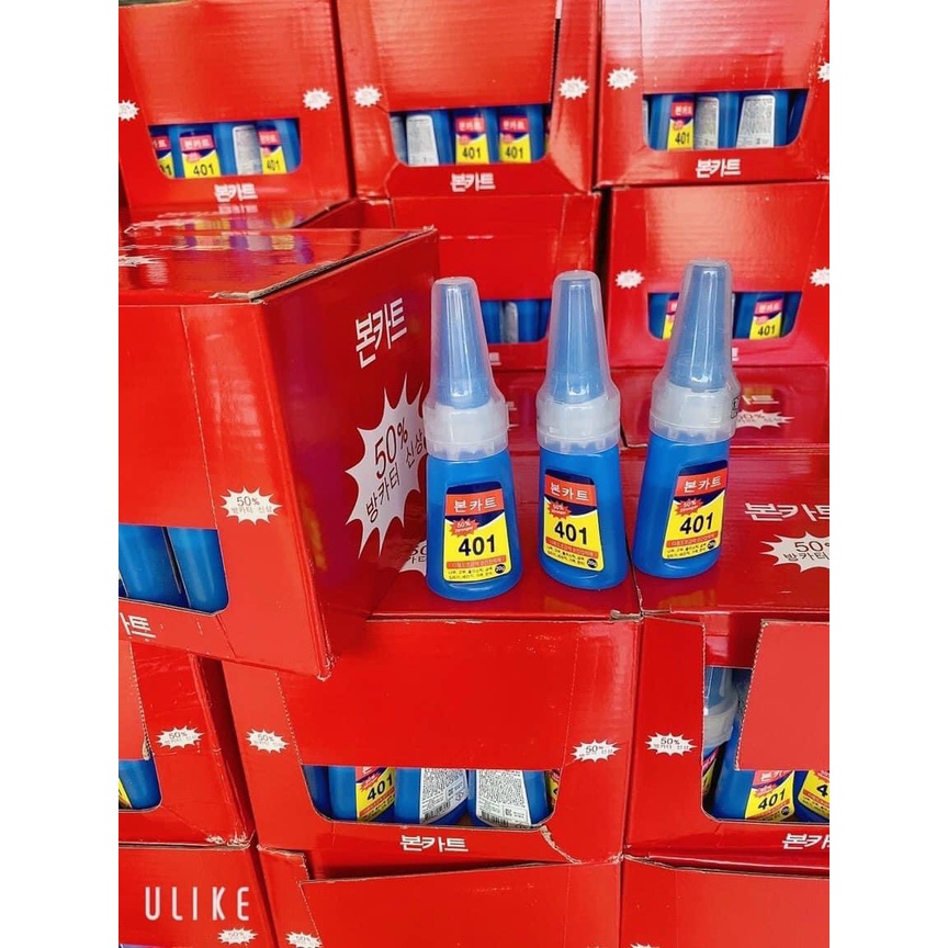 Keo dán móng, keo dán đá, keo 401 siêu chắc siêu bền 20gr
