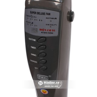 QUẠT CÂY ĐỨNG ĐIỆN CƠ 91 QD-KMA