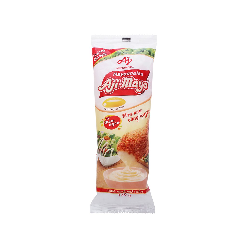 Sốt mayonnaise Aji-mayo Ajinomoto Chua béo chai 130g