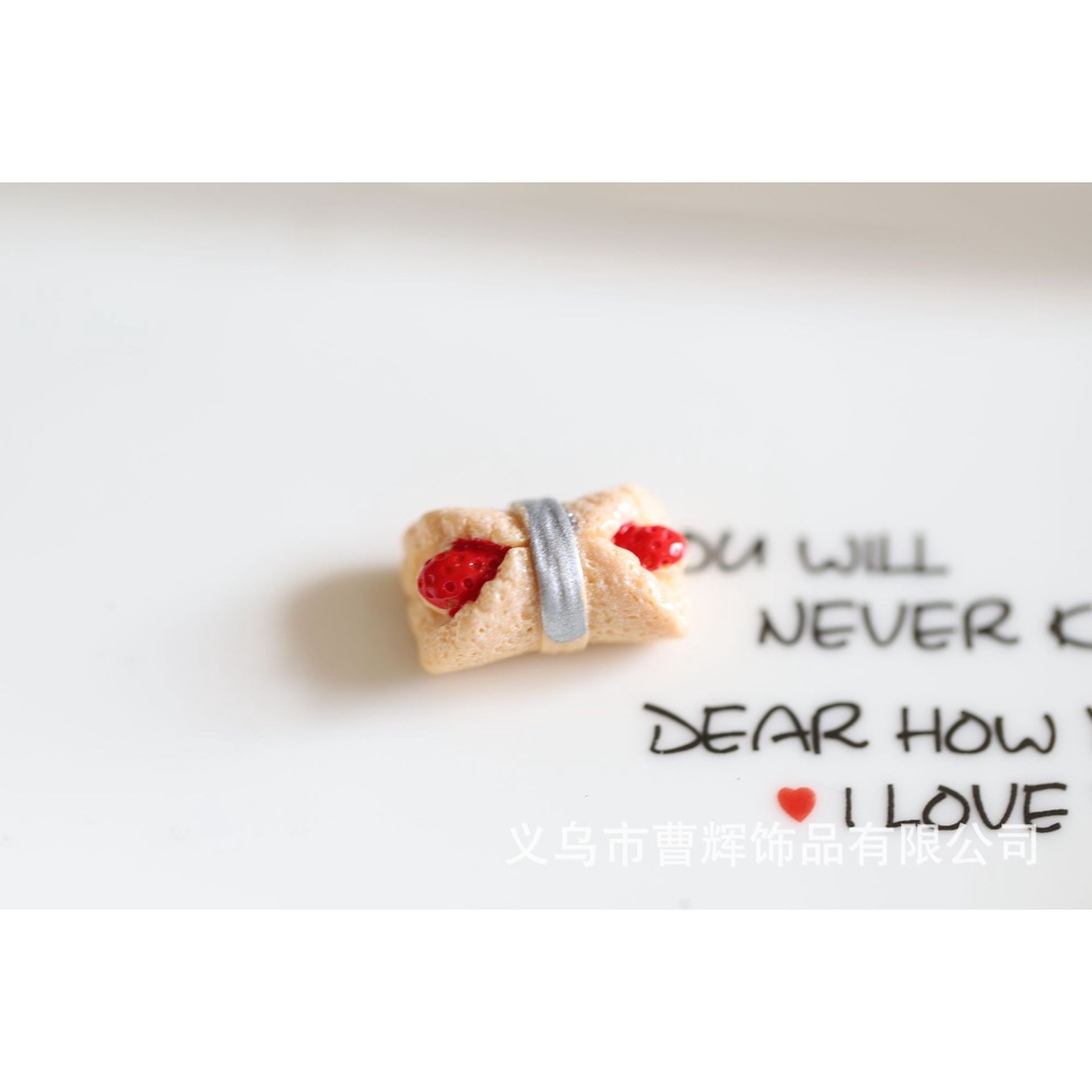 Charm đồ ăn, mô hình các món ăn sáng, phụ kiện trang trí tiểu cảnh, nhà búp bê, làm đồ handmade, DIY