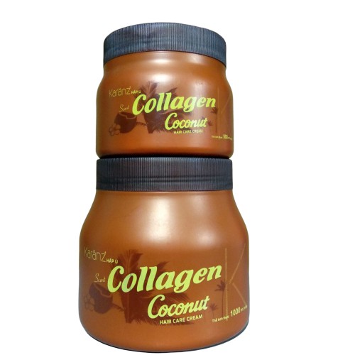 Kem Hấp-ủ karanz collagen coconut dừa 1000ml/500ml