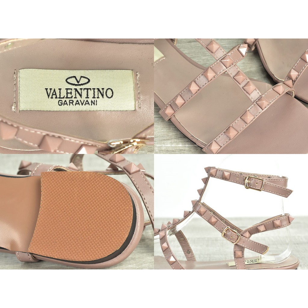 Valentino Giày Sandal Đế Bệt Thời Trang Sa828-36C