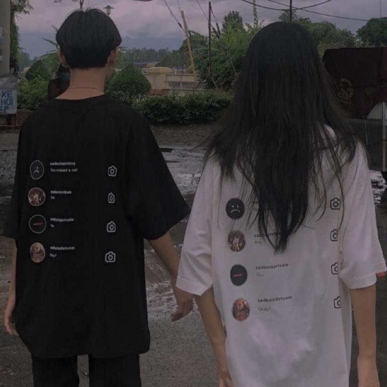 Áo Thun Sad Boiz Sadtagramtee Logo Nam Nữ Áo Thunn Tay Lỡ Sadboiz Unisex Ulzzang Hot