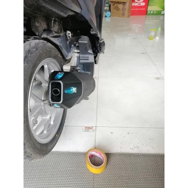 Ốc Titan GR5 Gắn Chụp Pô Xe VARIO 2018-&gt;2023