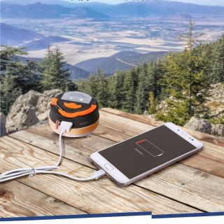 Đèn led đa năng Hewolf USB có bóng led rọi đèn pin