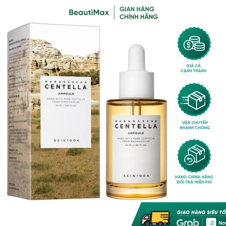 Tinh Chất Sáng Da Làm Chậm Lão Hóa Skin1004 Madagascar Centella Tone Brightening Capsule Ampoule Từ Rau Má