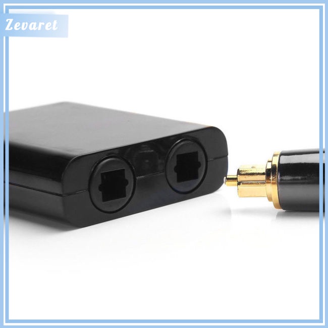 Đầu Chia Cáp Âm Thanh Kỹ Thuật Số 2 Cổng SPDIF Toslink 1 Sang 2