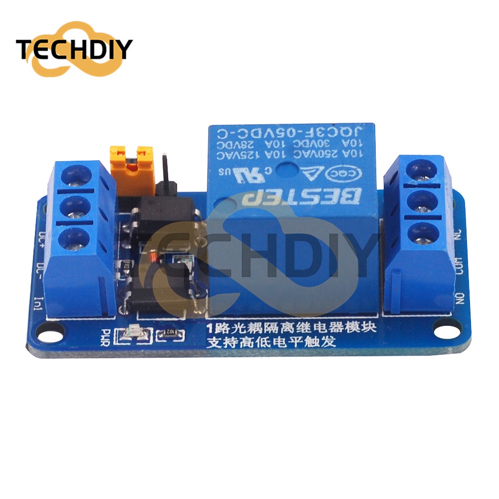 Mô Đun Rơ Le 5V 12V 24V 1 Kênh Chuyên Dụng Cho Arduino