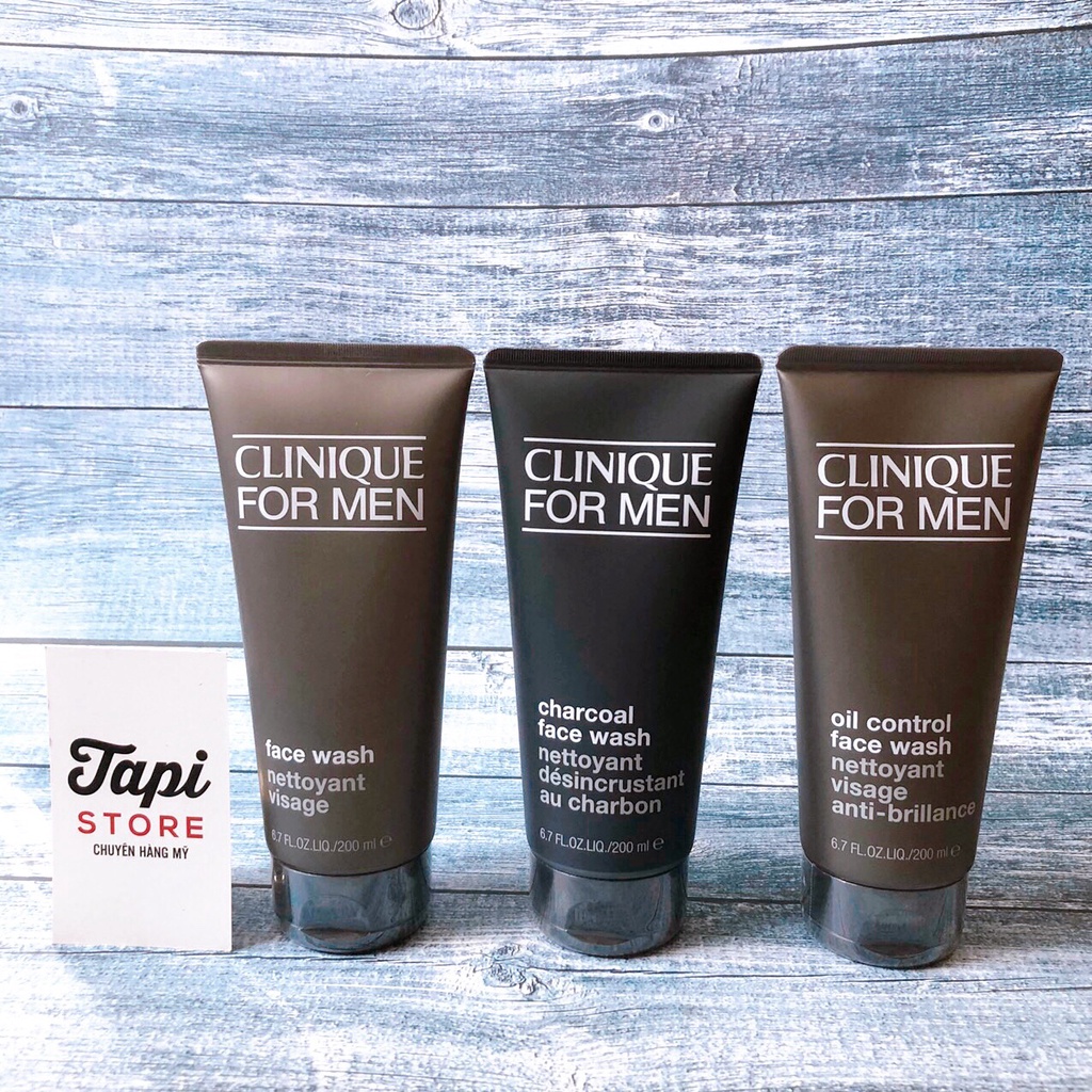 Sữa rửa mặt dành cho nam giới Clinique For Men Charcoal Face Wash