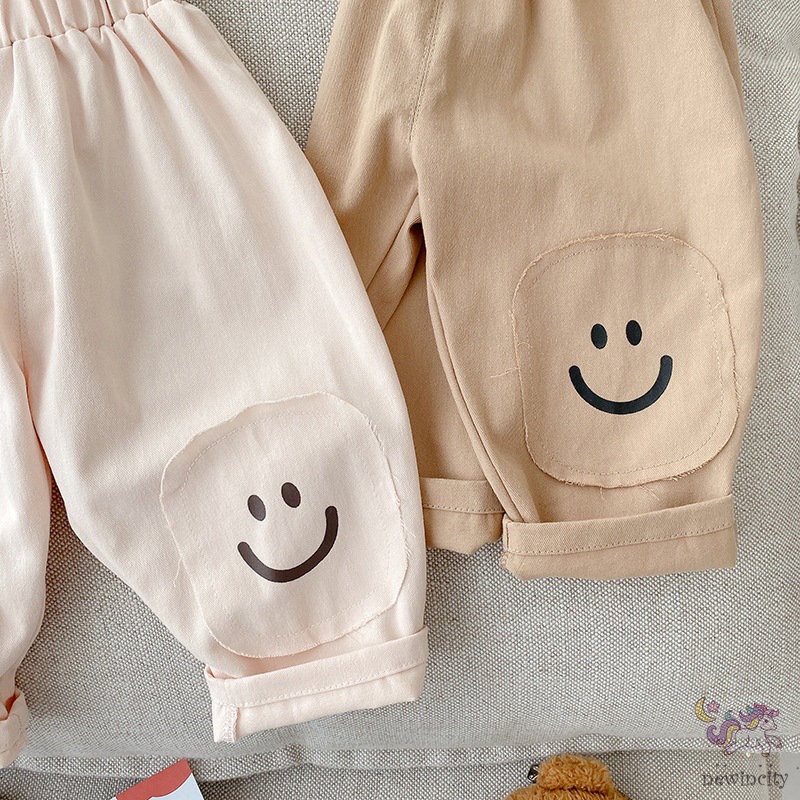 Quần Dài In Hình Hoạt Hình Thời Trang Mùa Thu Hàn Quốc Dành Cho Bé