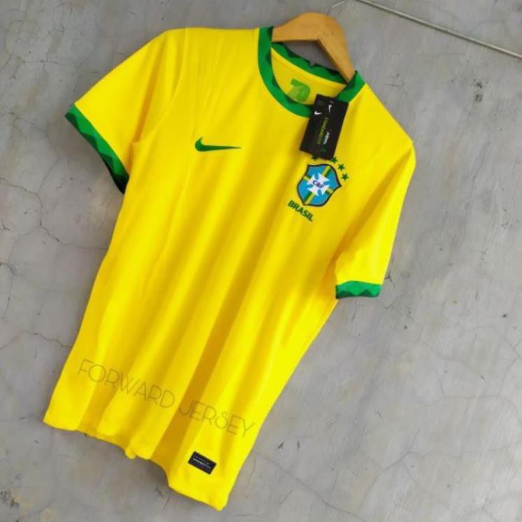 Áo Bóng Đá Đội Tuyển Brazil 2021 Chất Lượng Cao xịn * ་