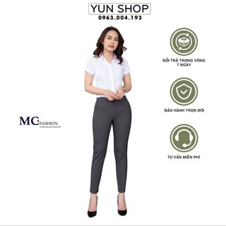 Quần Tây Nữ, Quần Tây Nữ Đẹp Ống Côn Tôn Dáng - MC Fashion Q0279 (3 Màu: Đen, Xám, Tím Than)