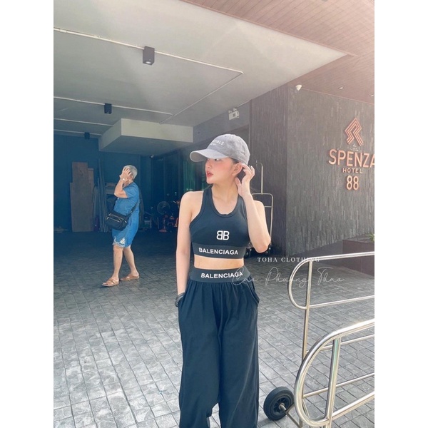 Sét 3 lỗ bagenciga quần suông