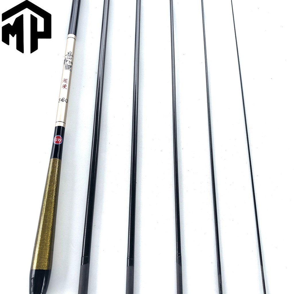 Cần câu tay GW 4H vàng , Tặng chì, khoá link, ốp, lưỡi- dành cho anh em tập câu