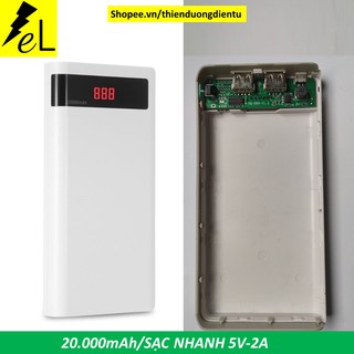 Box sạc 2 cell li-po 8873129, MÃ S6-P. dung lượng 20.000mah