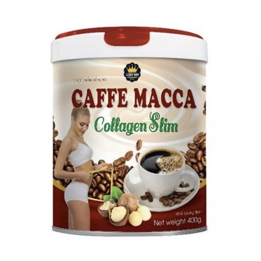 Caffe Giảm Cân Macca Collagen Slim Giúp Tăng Cường Chuyển Hóa Chất Béo, Làm Tiêu Tan Mỡ Thừa,Giảm Cân Hiệu Quả, An Toàn,