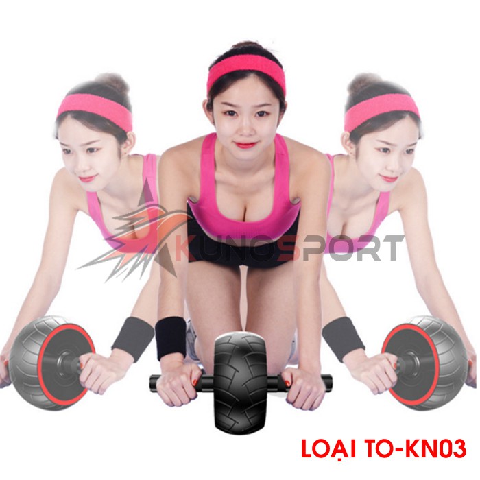 Con lăn tập bụng 1 bánh cao cấp KUNOSPORT KN02