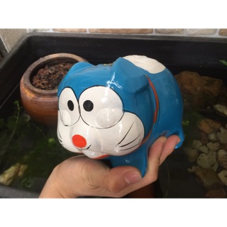 Heo đất tiết kiệm Doremon size M ( 18x10x13 )