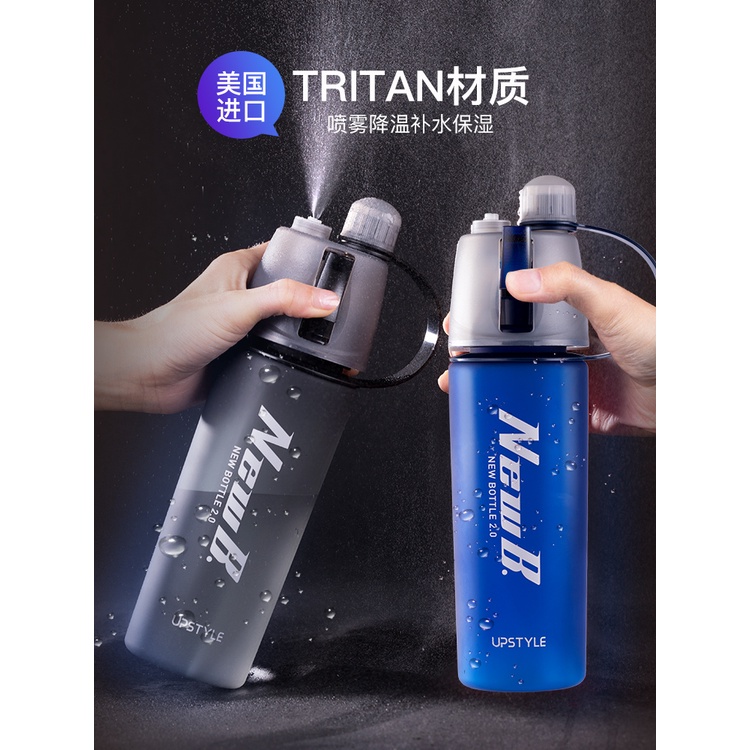 Bình Nước Thể Thao Có Ống Hút Chống Sốc Sáng Tạo Độc Đáo Cho Trẻ Em