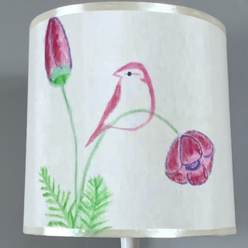 Đèn bàn gỗ cao cấp chính hãng chú chim mùa xuân thiết kế Việt Make, đèn vintage, kèm bóng led Rạng Đông