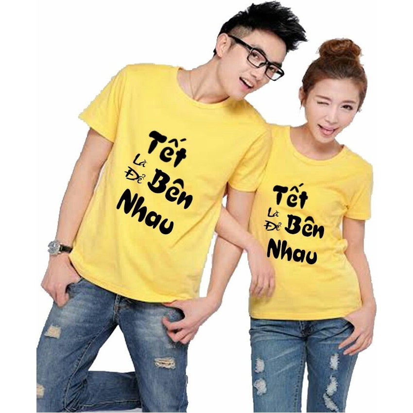 Áo thun đôi tết là để bên nhau