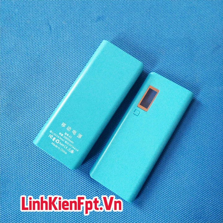 Box Sạc Dự Phòng LCD 5Cell 20000mAh .