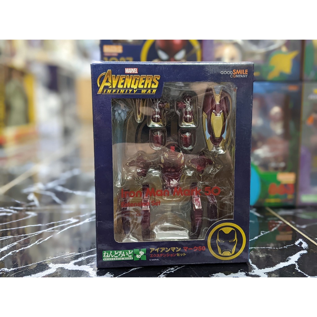 MÔ HÌNH CHÍNH HÃNG NENDOROID IRON MAN MARK 50 EXTENSION SET