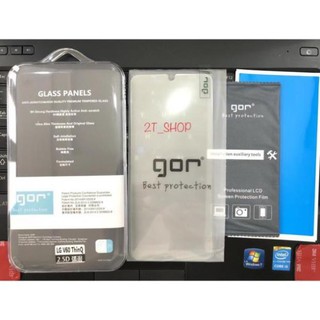 LG V60 ThinQ_Bộ 2 dán kính cường lực Gor 9H vát cạnh 2,5D siêu cảm ứng