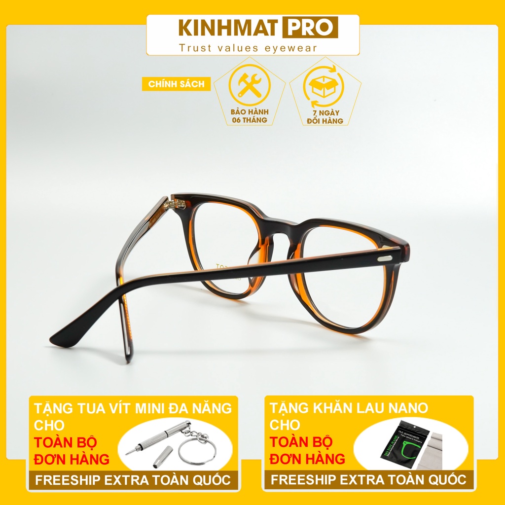 Gọng kính Moscot TATAH nhựa Acetate cốt hợp kim cao cấp Kính mắt Pro