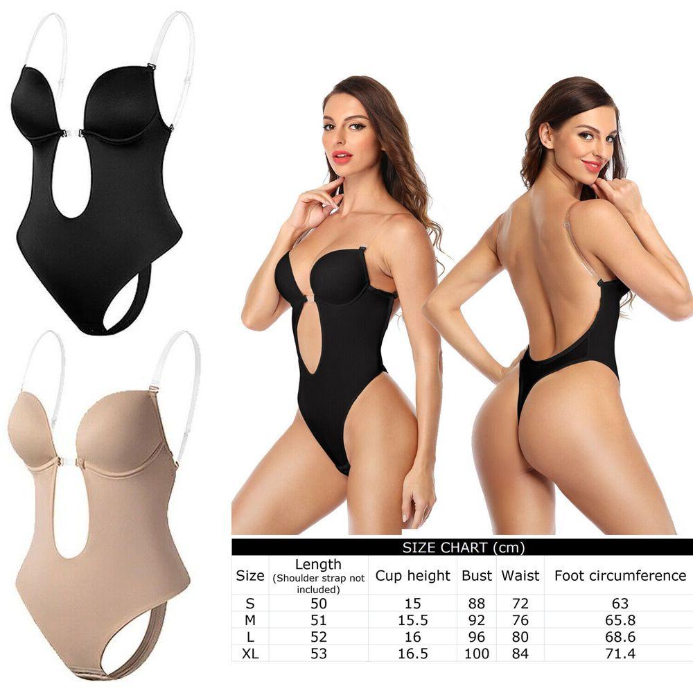 Set đồ lót nữ liền mảnh không lưng hình chữ U họa tiết dây