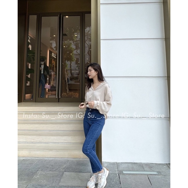 Sơ Mi Xoắn Lưng 5 Màu