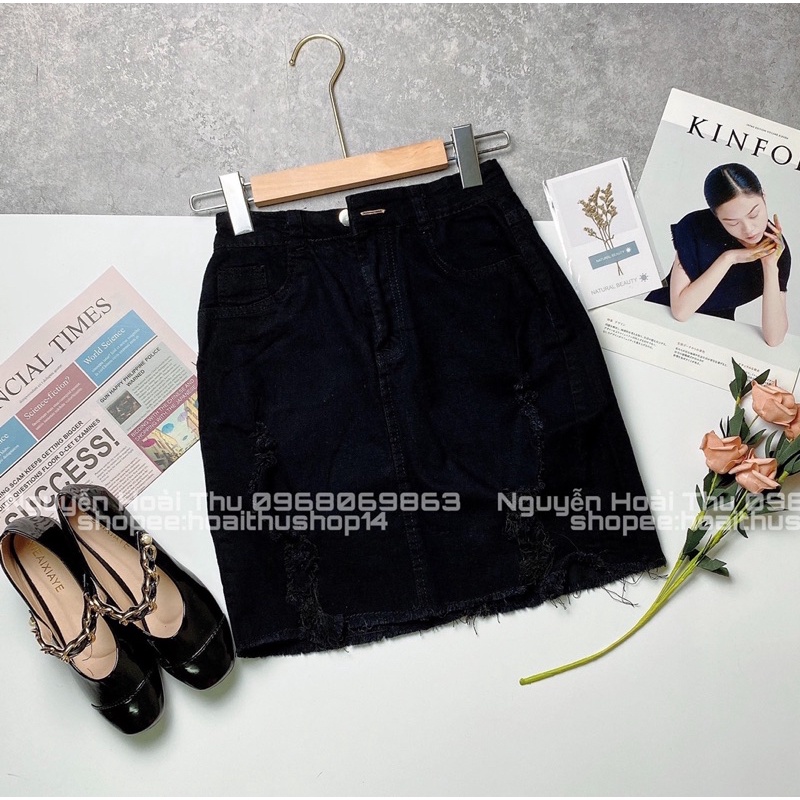 CHÂN VÁY KAKI RÁCH SIÊU ĐẸP | BigBuy360 - bigbuy360.vn