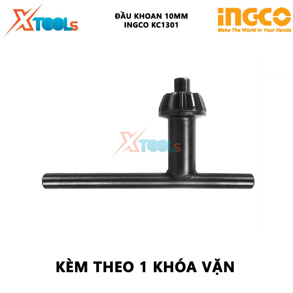 Đầu khoan INGCO KC1301 đầu máy khoan khả năng khoan 1.5-13mm