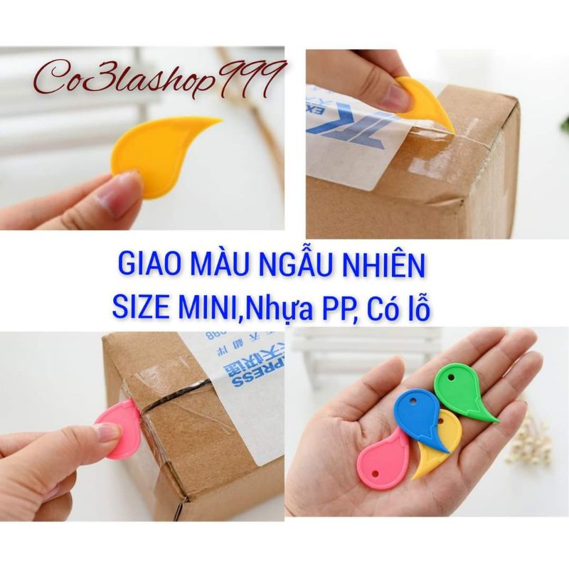 Dao nhựa rọc mở  thùng cartonMÀU NGẪU NHIÊN