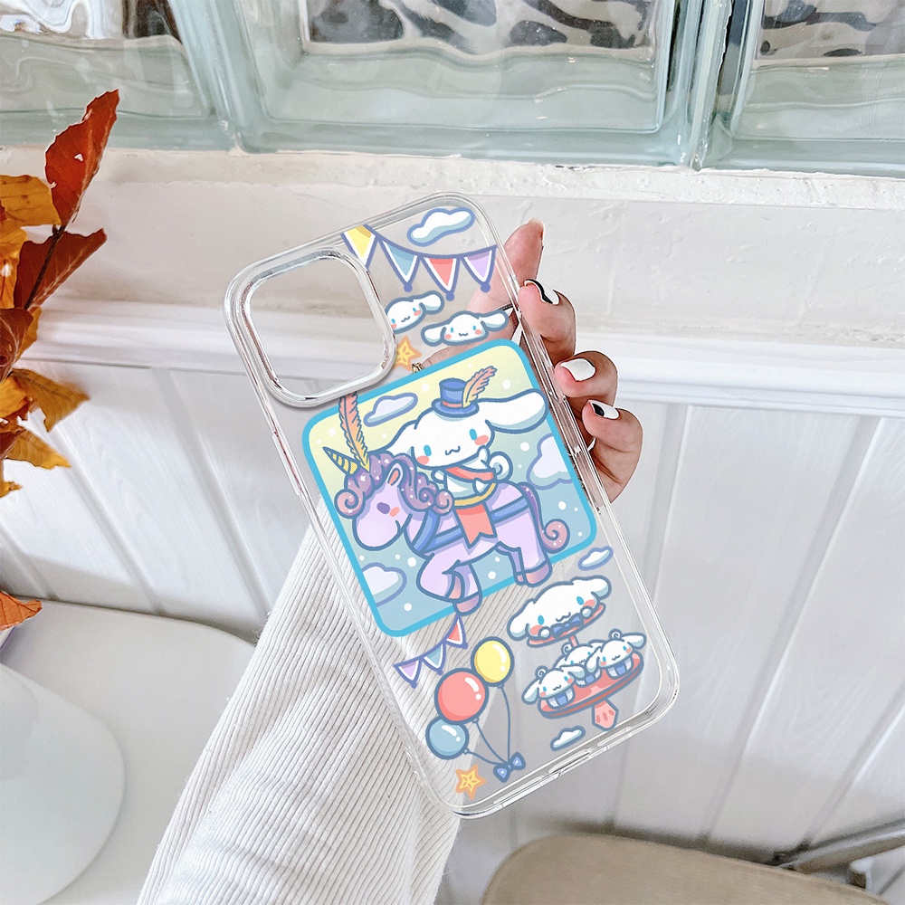 Ốp Điện Thoại Tpu Mềm Chống Sốc Hình Cinnamoroll Cho iPhone 11 12 13 pro Max XS X XR XS Max 7 8 6 6s plus 4 5 SE 2020