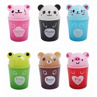 Thùng rác mini để bàn văn phòng dể thương