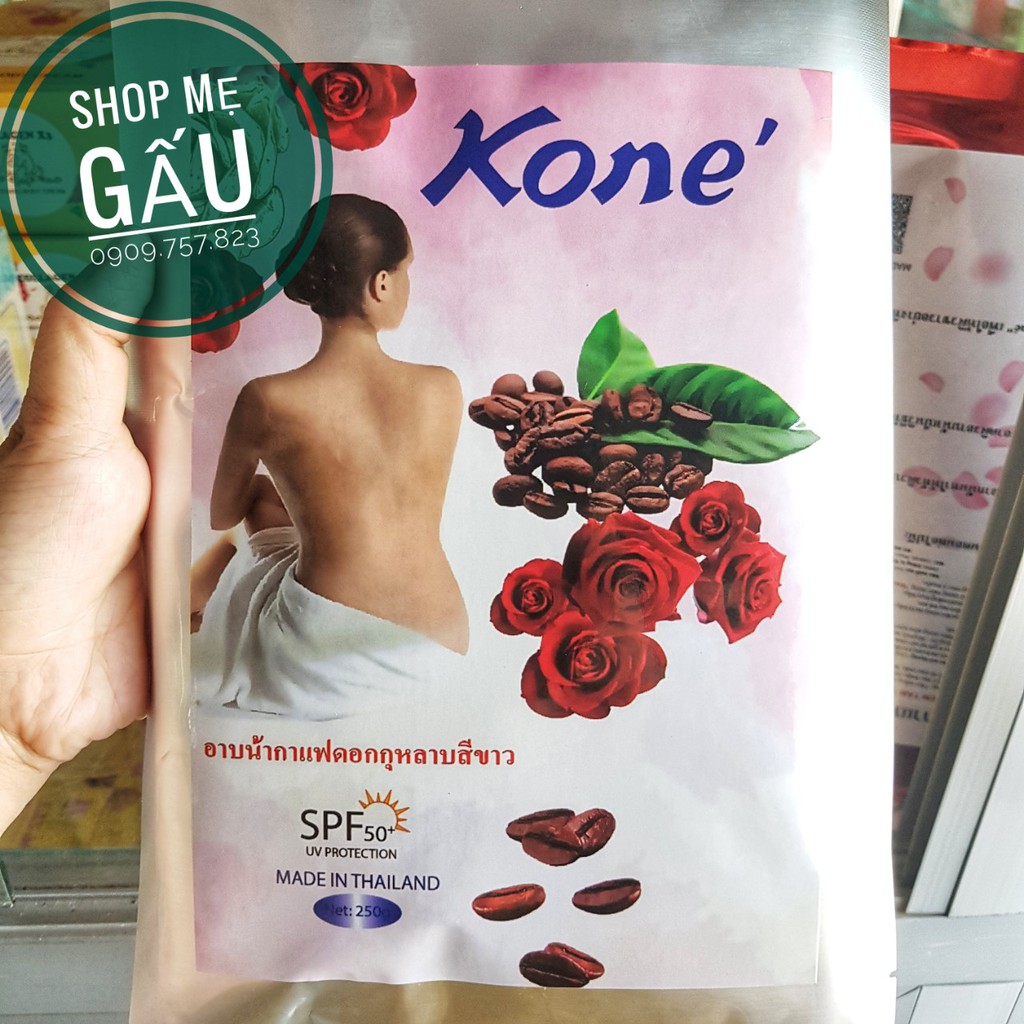 Tắ.m dưỡng trắng kone’ hồng hương hoa của thái lan