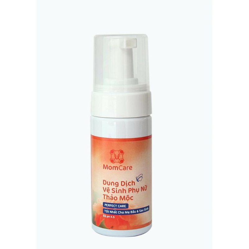 Dung dịch vệ sinh phụ nữ cho Mẹ (bà) bầu và Mẹ sau sinh Thảo dược (mộc) MOMCARE EXTRA+