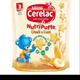 Bánh ăn dặm Nestlé CERELAC Nutripuffs  - Gói 50g
