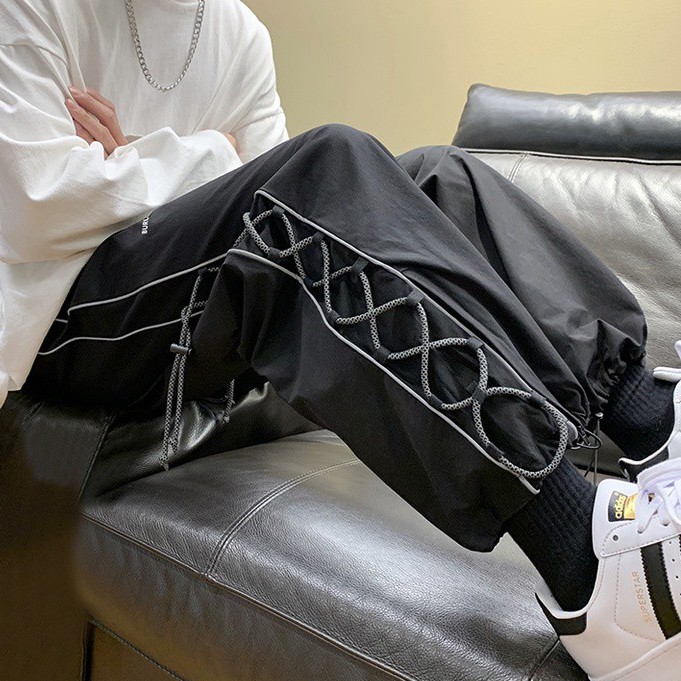 Quần dài thể thao dây rút phong cách cổ điển dành cho nam