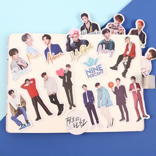 Nhãn Dán Trang Trí Điện Thoại Họa Tiết Dễ Thương Phong Cách Nhật Bản NINE PERCENT