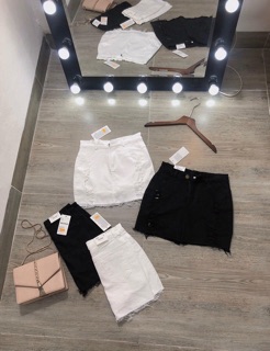 QUẦN VÁY JEANS RÁCH