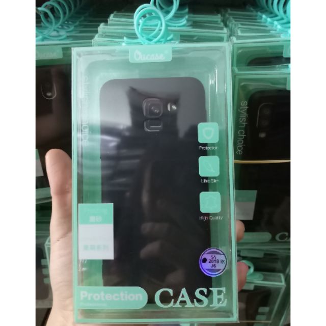 Ốp dẻo Ou case cho GalaxyJ6 2018 màu đen