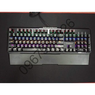 Bàn phím game goldtech lk185 - thiết kế độc lạ, đèn led đổi màu