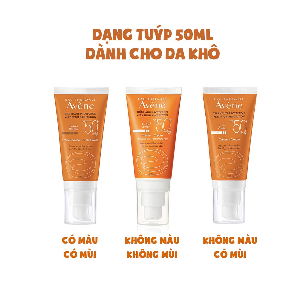 Kem Chống Nắng Dành Cho Da Dầu Mụn Avene Mattifying Cleanance Sunscreen SPF50+ 50ml