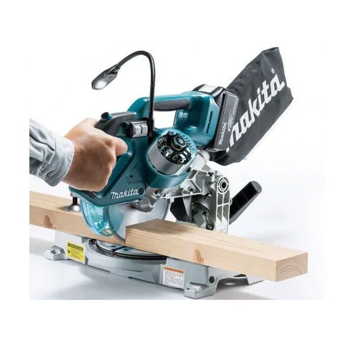 Máy cưa đa góc để bàn dùng pin Makita DLS600Z