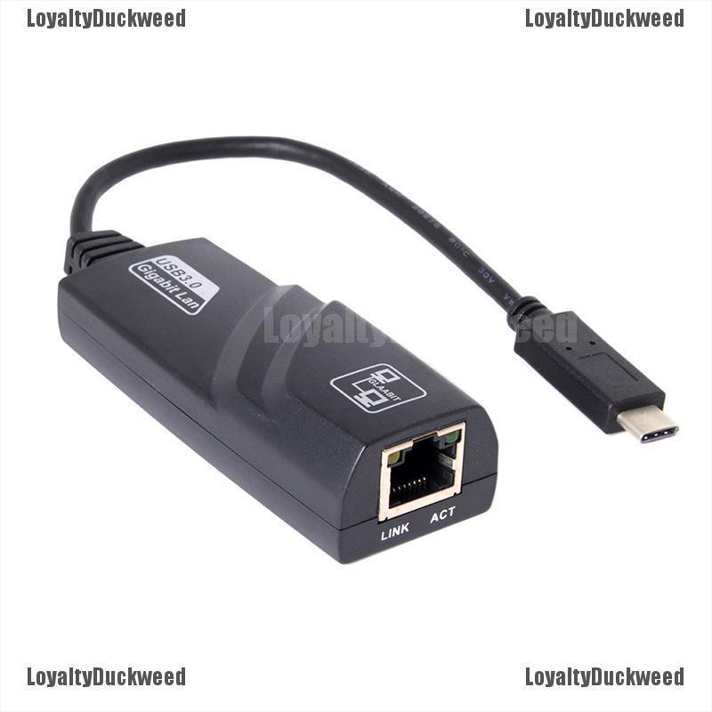 Cáp chuyển đổi 1000Mbps USB-C sang RJ45 Gigabit Ethernet LAN chuyên dụng