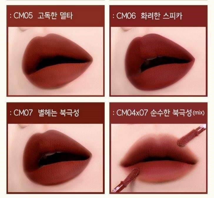 (Season 1) Son Kem Lì BlackRouge Cream Matt Rouge ( CM01, CM02,CM03,CM04,CM05,CM06,CM07) | BigBuy360 - bigbuy360.vn