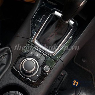 Ốp nội thất xe mazda 3 đời 2014 đến 2020 mẫu titan